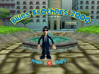 Blues Brothers 2000 (USA) Title Screen